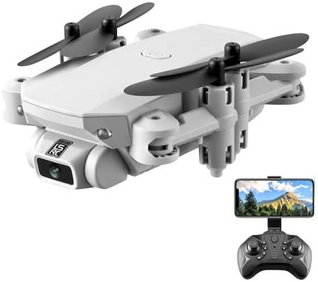 Dron LSRC Mini Drone Min Wifi FPV 4K Gris