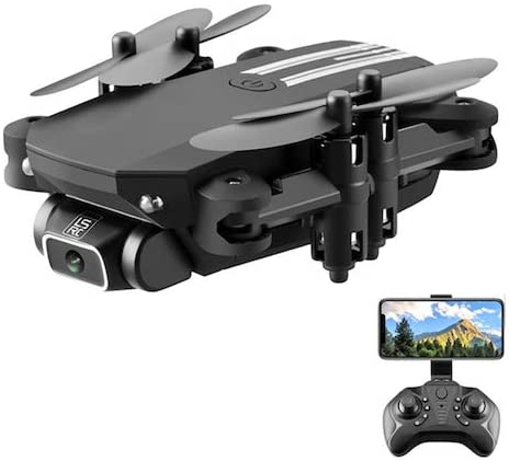 Dron LSRC Mini Drone Min Wifi FPV 4K Negro